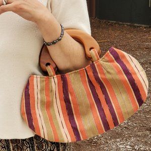 Unique Batik Fair Trade Handbag, NWT